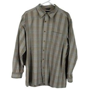 Woods & Gray plaid XL button down shirt‎